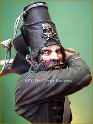 Young Miniatures YH1836 The DeathFrederick the Great&amp;#39;s 5th Hussars 1/10 – Bild 5