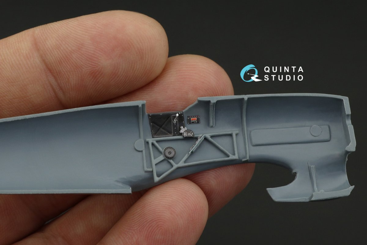 Quinta Studio QD72035 Hawker Typhoon Mk.1b (early) 3D-Printed &amp;amp; coloured Interior on decal paper (Brengun) 1/72 – Bild 7