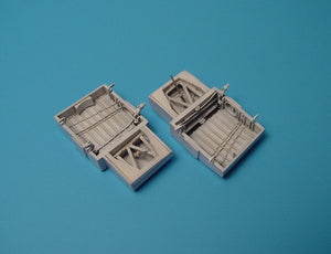 Baie de train d&amp;#39;atterrissage Aires 4174 A-1H SKYRAIDER 1/48 Tamiya
