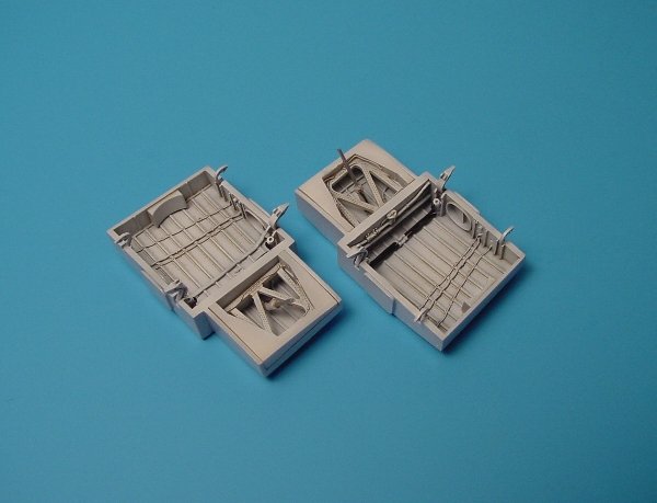 Baie de train d&amp;#39;atterrissage Aires 4174 A-1H SKYRAIDER 1/48 Tamiya