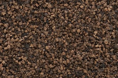 Ballast grossier brun foncé Woodland Scenics WB85, 400 ml