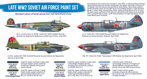 Hataka HTK-BS20 BLUE LINE – Late WW2 Soviet Air Force paint set 6x17ml – imagen 3