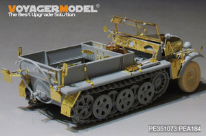 Maquette Voyager PE351073 Sd.Kfz.10 Asuf.B semi-chenillé allemand de la Seconde Guerre mondiale, version initiale (pour DRAGON 6731), échelle 1/35 – image 3