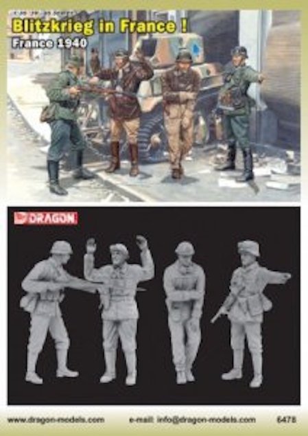 Dragon 6478 German Armored Infantry 1940 1/35