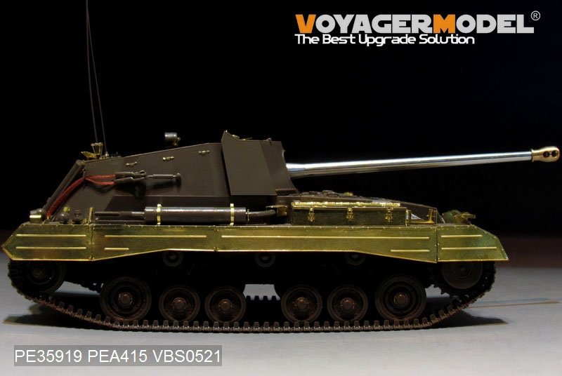 Voyager Model PEA415 WWII British Archer Self-Propelled Anti-Tank Gun track covers additional parts(For TAMIYA 35356) 1/35 – zdjęcie 2