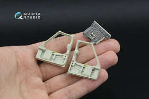 Quinta Studio QDS-35169 SH-60F Seahawk 3D-Printed &amp; coloured Interior on decal paper (Kitty Hawk) (Small version) 1/35