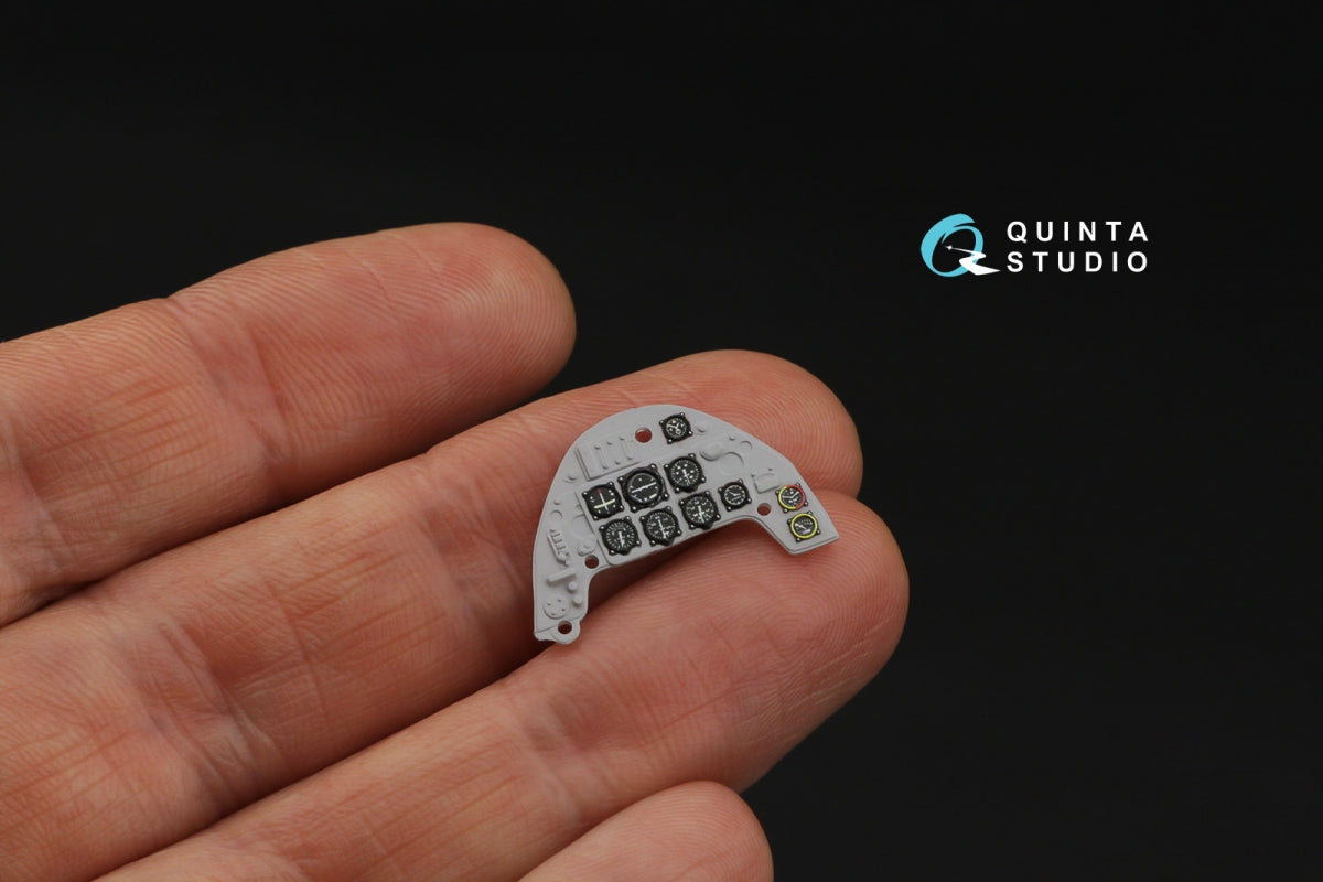 Quinta Studio QD32248 German WWII Cockpit instrument gauges 3D-Printed &amp;amp; coloured Interior on decal paper (All Kits) 1/32 – Bild 6