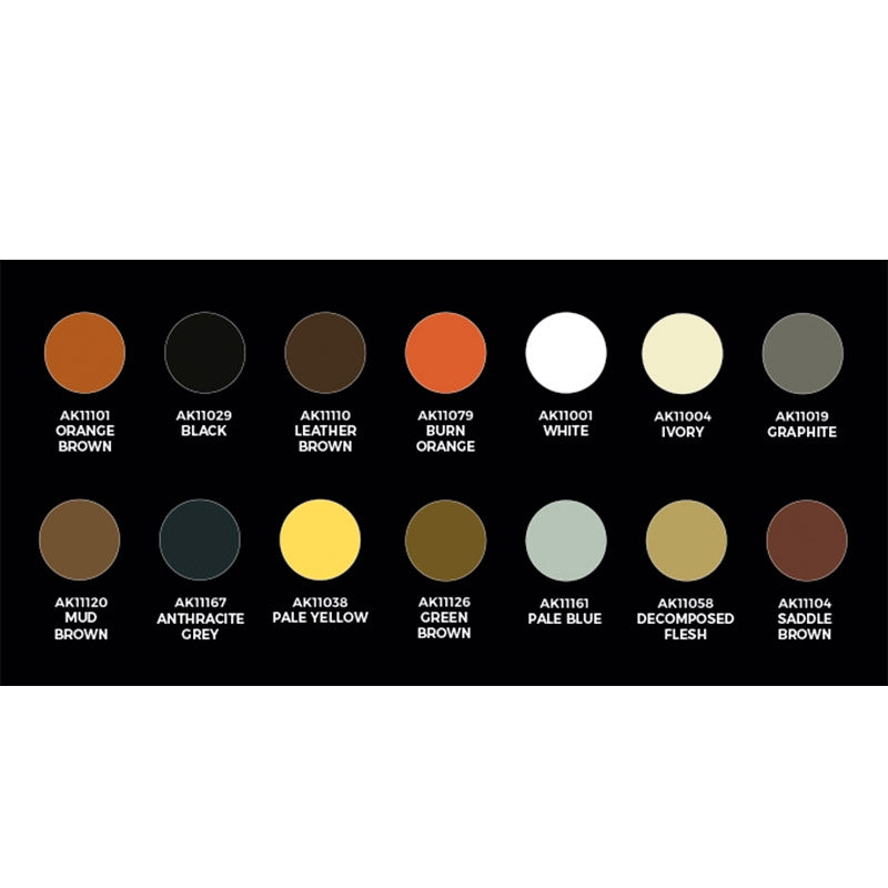 AK Interactive AK11779 CARLOS TOBES – 3GEN SIGNATURE SET – 14 COLORS &amp;amp; 1 FIGURE – imagen 2
