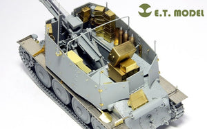 E.T. Model E35-005 WWII German Sd.Kfz.138/1 Ausf.H 15cm sIG33/1 “Grille” (For DRAGON 6470) 1/35 – zdjęcie 3