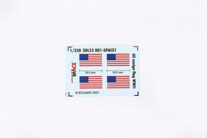 Eduard 3DL53001 US ensign flag WWII SPACE 1/350