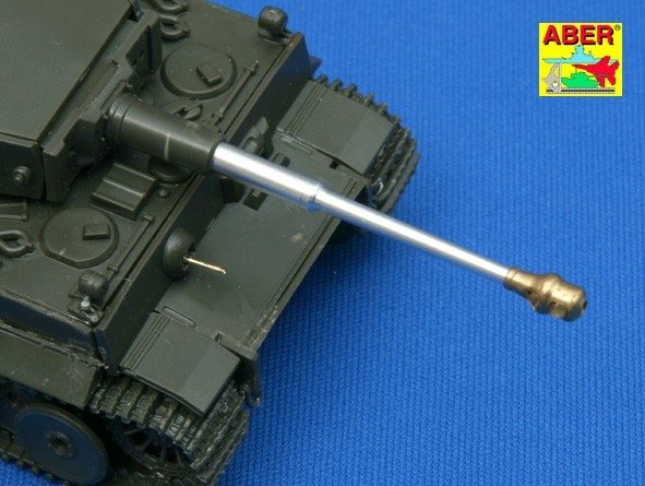 Aber 72L-33 Zestaw 5 luf do niemieckich czołgowych karabinów maszynowych MG 34 / Set of 5 Barrels for German Tank MG 34 machine guns 1/72 – zdjęcie 7