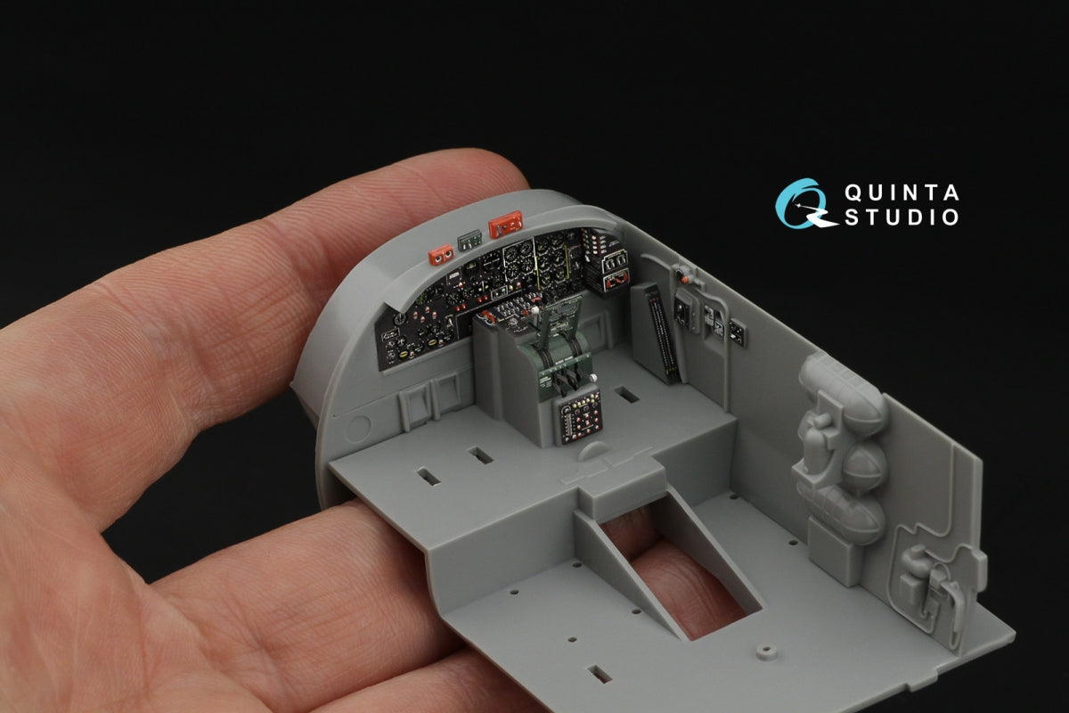 Quinta Studio QDS-48561 Boeing B-17G 3D-Printed &amp;amp; coloured Interior on decal paper (HK models) (small version) 1/48 – zdjęcie 11