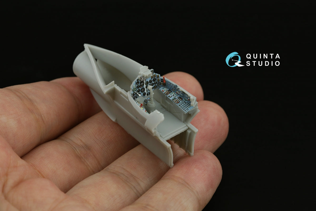 Quinta Studio QDS-72168 Su-17M3 3D-Printed coloured Interior on decal paper (Modelsvit) (small version) 1/72 – immagine 7