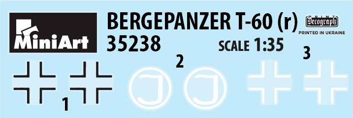 MiniArt 35238 BERGEPANZER T-60 ( r ) INTERIOR KIT 1/35 – zdjęcie 3