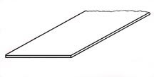 Plastruct 91106 FEUILLE DE STYRÈNE Feuille de polystyrène 178 mm x 300 mm x 2,1 mm BLANC / 2 pièces. – image 2