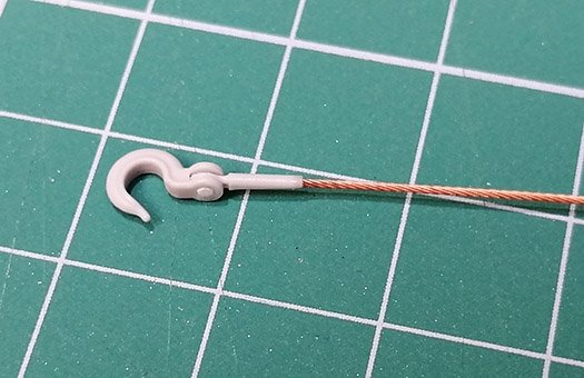 Eureka XXL ER-3565 Towing cable for Polish 7TP Tank (IBG Models) 1/35 – Bild 3