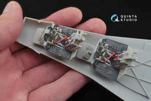 Quinta Studio QD48046 F-16I 3D-Printed &amp;amp; coloured Interior on decal paper (for Hasegawa kit) 1/48 – immagine 5