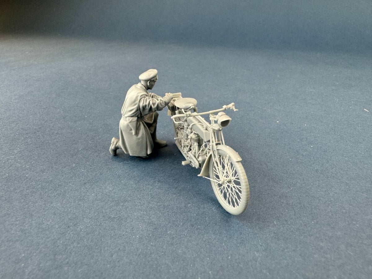 Copper State Models F32-061 Moto de patrouille britannique (moto non incluse) 1/32  – image 4