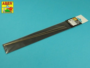 Aber KR15 KR-15 Kwadratowe prety mosiężne 1,5mm długość 245mmx2 – immagine 3