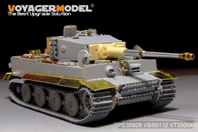 Voyager Model PE35928 WWII German Tiger I Late Production For TRUMPETER 09540 1/35 – immagine 4