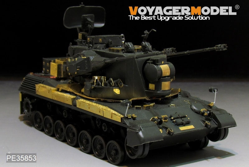 Voyager Model PE35853 Modern German Gepard A2 SPAAG Basic For MENG TS-030 1/35 – zdjęcie 14