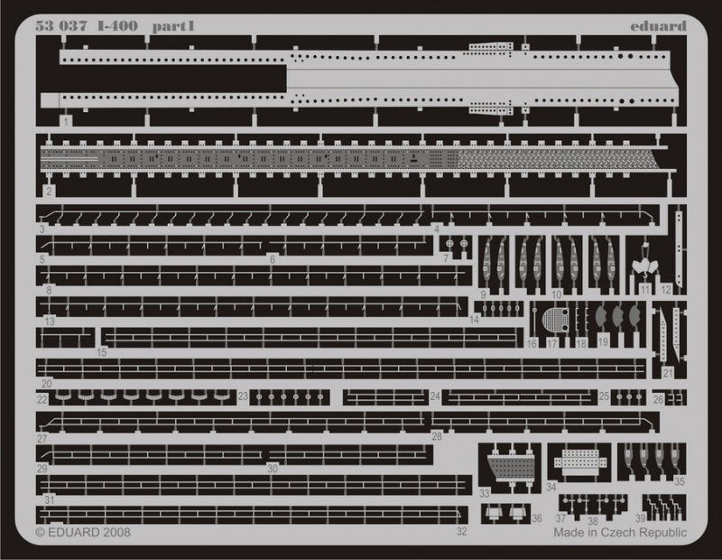 Eduard 53037 I-400 1/350 Tamiya – immagine 2