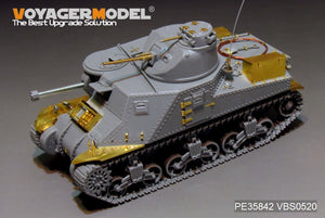 Voyager Model PE35842 WWII US M3A4 Lee Medium Tank basic For TAKOM 2085 1/35 – immagine 2