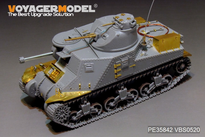 Voyager Model PE35842 WWII US M3A4 Lee Medium Tank basic For TAKOM 2085 1/35 – immagine 2
