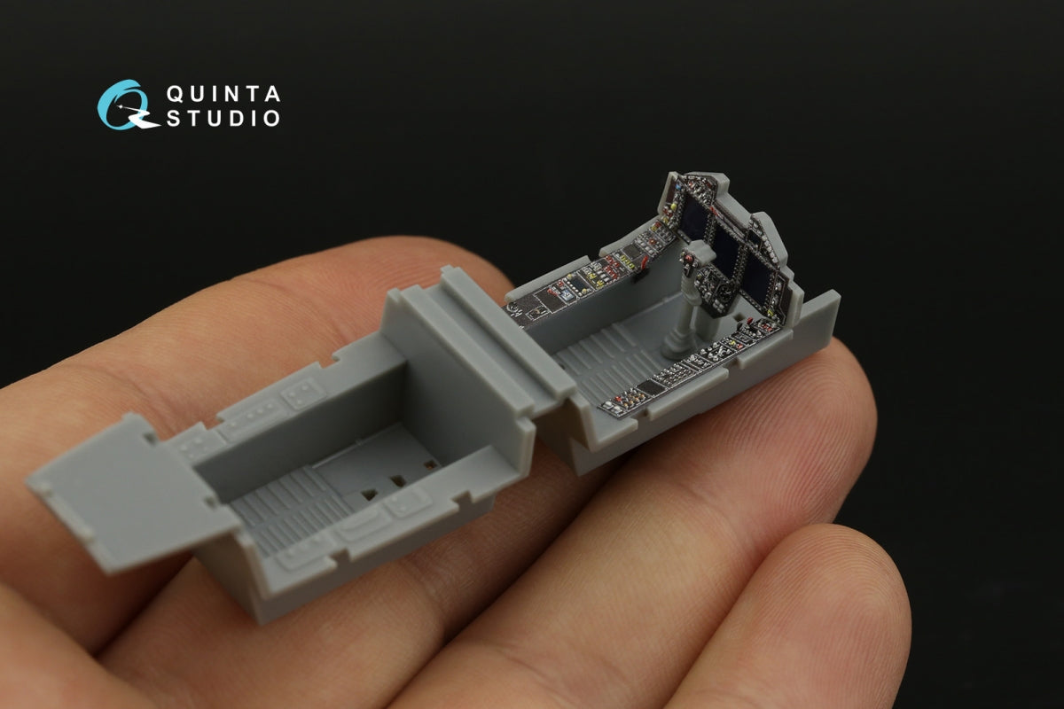 Quinta Studio QDS-48458 MiG-29K 3D-Printed coloured Interior on decal paper (HobbyBoss) (Small version) 1/48 – immagine 8