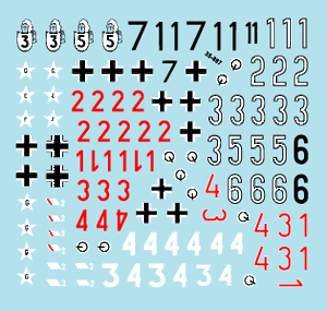 Star Decals 35-867 Chars allemands en Italie 4 1/35 – image 3