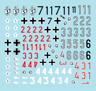Star Decals 35-867 Chars allemands en Italie 4 1/35 – image 3