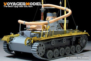 Voyager Model PE35990 WWII German Pz.KPfw.III Ausf. F-H Fenders For DRAGON 1/35 – immagine 2