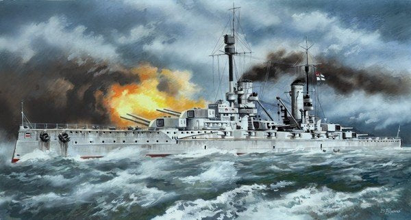 ICM S003 German IWW battleship Kronprinz 1/350