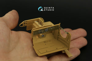 Quinta Studio QD35059 GMC CCKW 352 Open Cab 3D-Printed &amp;amp; coloured Interior on decal paper (HobbyBoss) 1/35 – zdjęcie 3
