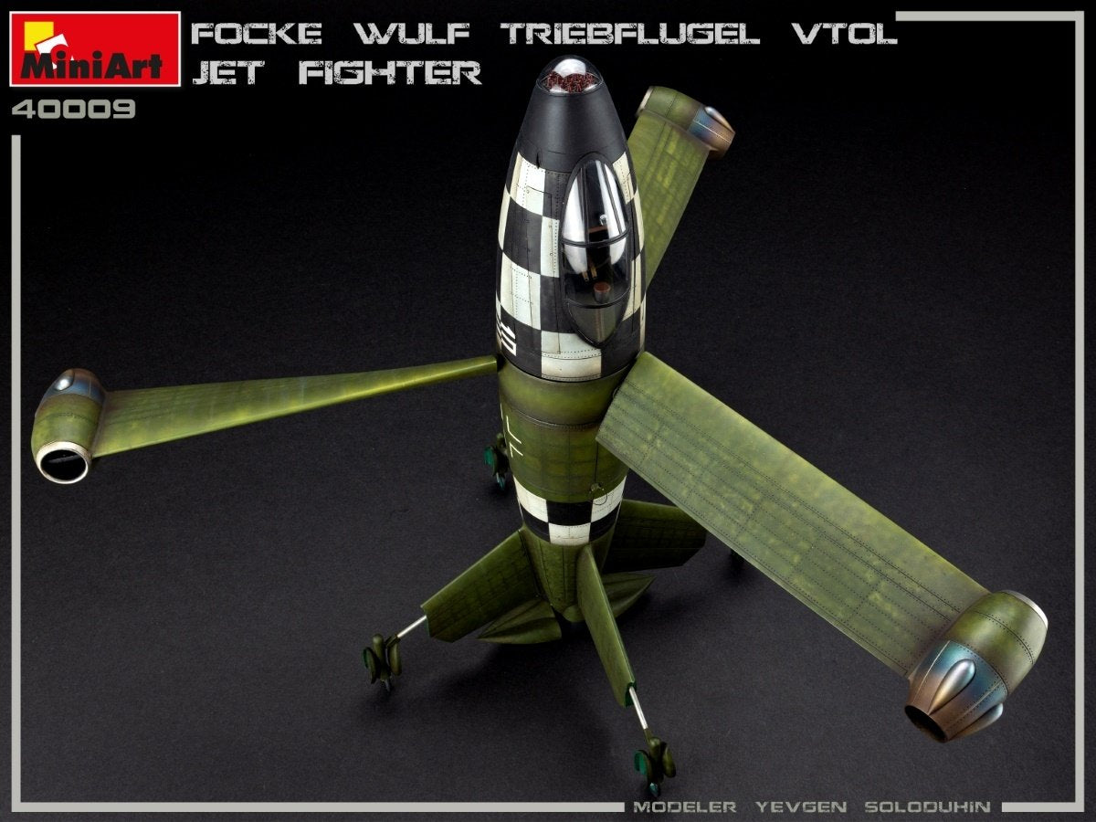 MiniArt 40009 Focke Wulf Triebflugel (VTOL) chasseur à réaction 1/35  – image 3