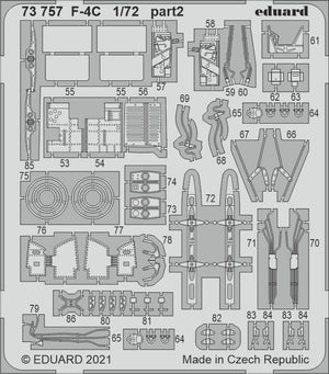 Eduard 73757 F-4C FINE MOLDS 1/72 – Bild 3