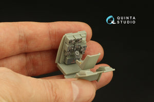 Quinta Studio QD48353 Me 410 3D-Printed &amp;amp; coloured Interior on decal paper (Meng) 1/48 – Bild 7