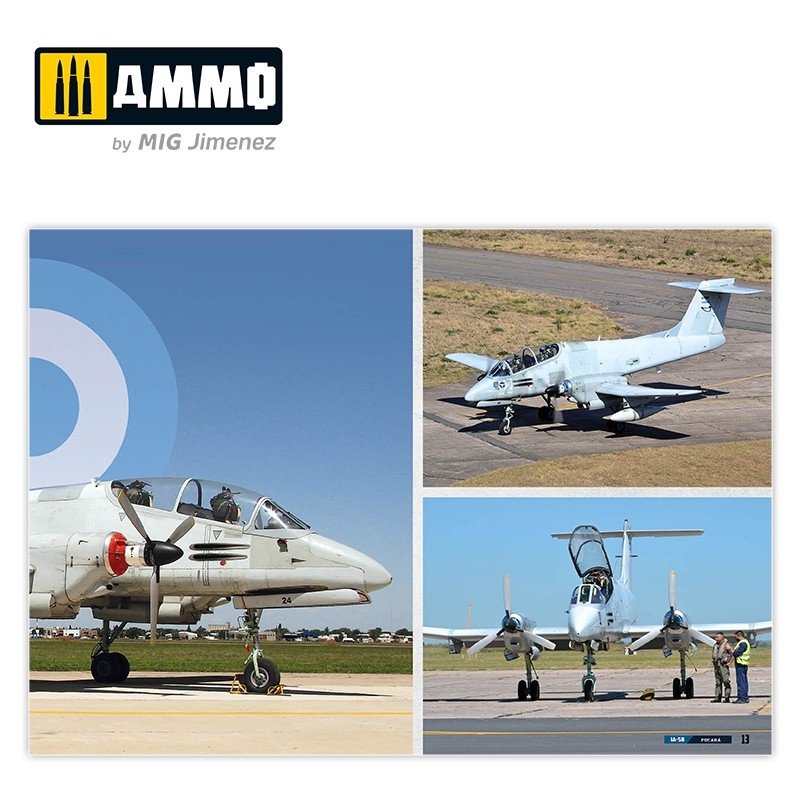 AMMO of Mig Jimenez 6025 IA-58 Pucará Visual Modelers Guide (Multilingual) – Bild 3