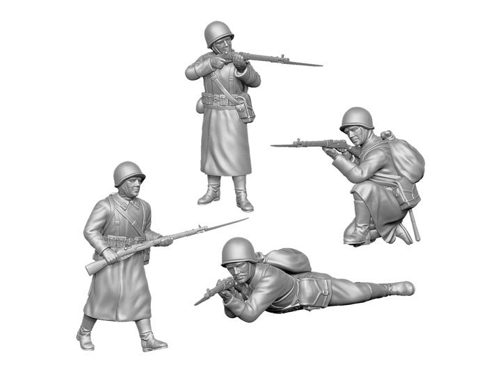 Zvezda 6197 Infanterie Soviétique (uniforme d&amp;#39;hiver, 1941-1942) 1/72 – image 6