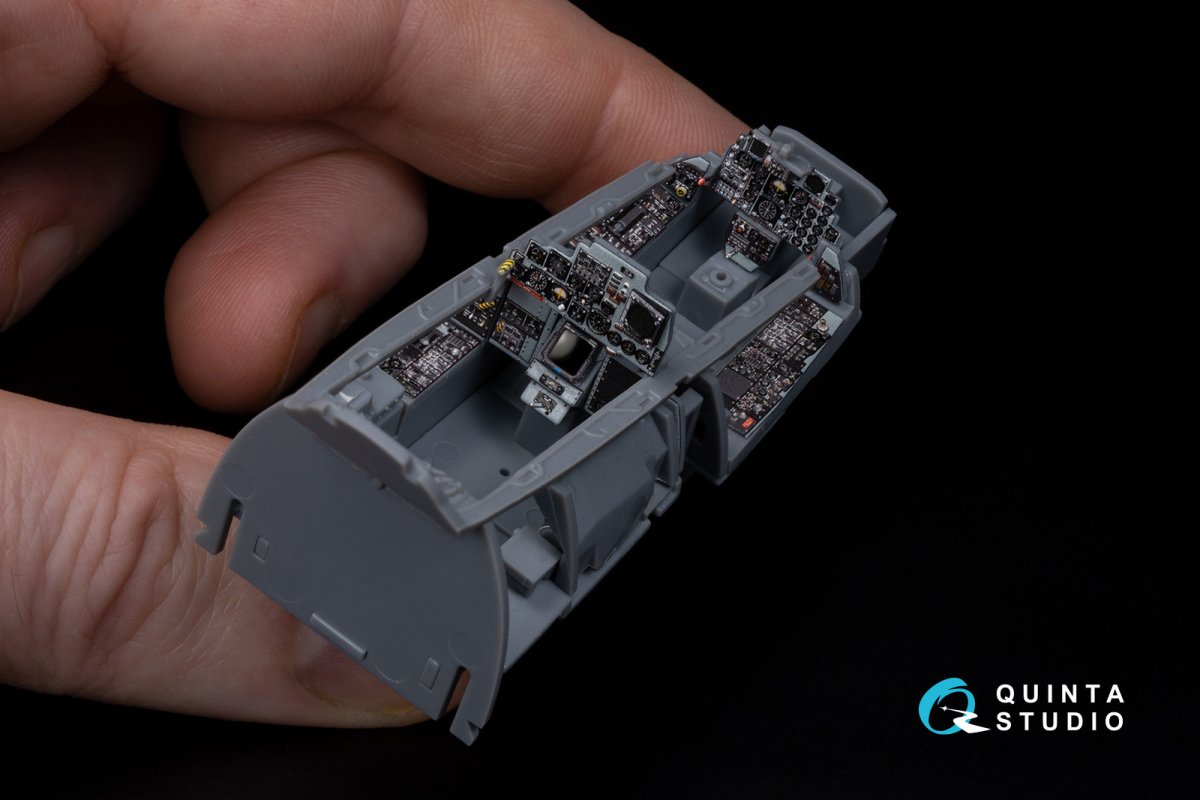 Quinta Studio QDS-48245 F-4EJ Kai 3D-Printed &amp;amp; coloured Interior on decal paper (ZM SWS) (Small version) 1/48 – Bild 12