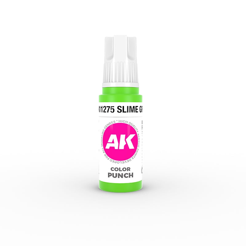 AK Interactive AK11275 SLIME GREEN – COLOR PUNCH 17ml – immagine 2