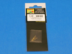 Aber A48 012 Set of 2 barrels for Japanese 7,7 mm Type 97 aircraft machine guns 1/48 – immagine 3