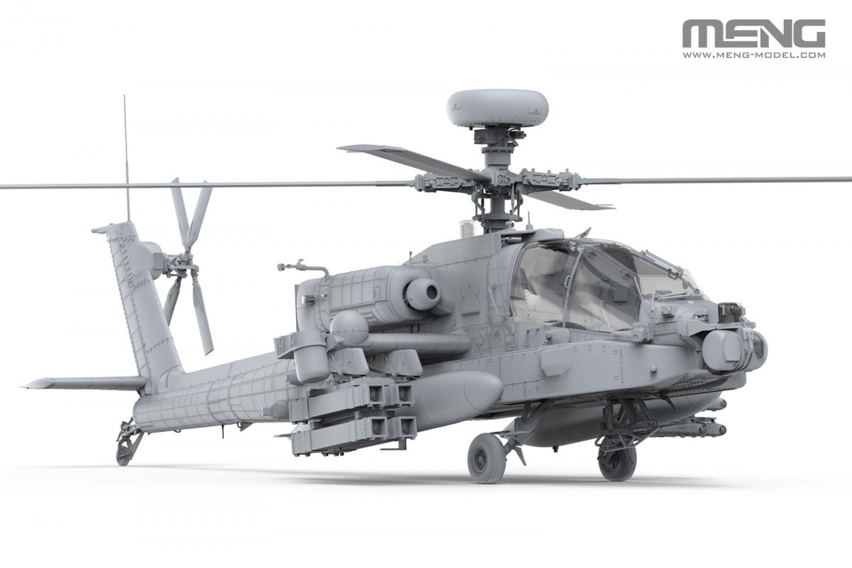 Maquette Meng QS-005S AH-64 D Saraf - Hélicoptère d&amp;#39;attaque lourd (Force aérienne israélienne) avec figurines 1/35 – image 2