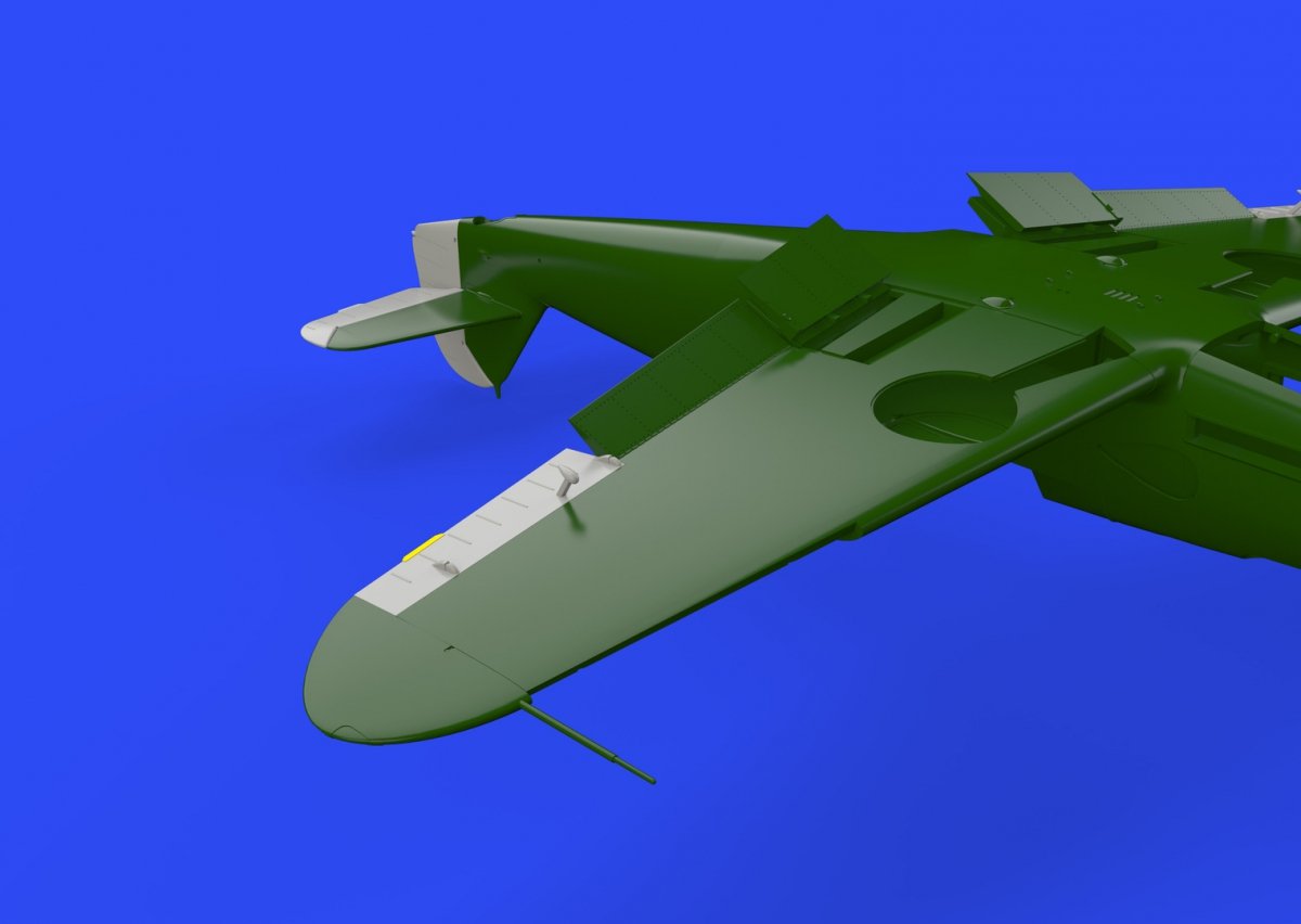 Eduard 648292 Bf 109F control surfaces EDUARD 1/48 – immagine 6