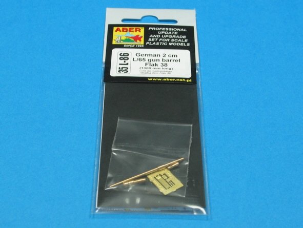 Aber 35L-086 German 2cm L/65 gun barrel for Flak 38 1/35 – Bild 4