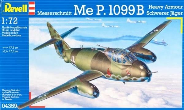 Revell 04359 Messerschmitt Me P.1099B Heavy Fighter 1/72