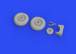 Eduard 648608 Do 17Z wheels for EDUARD/ICM 1/48 – Bild 3