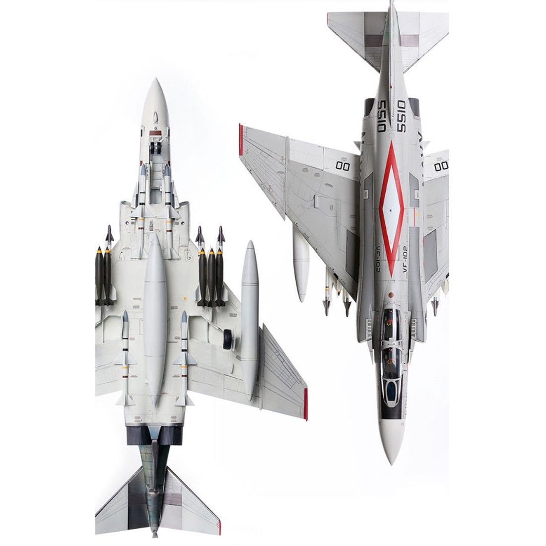 Academy 12323 USN F-4J VF-102 Diamondbacks 1/48 – Bild 6