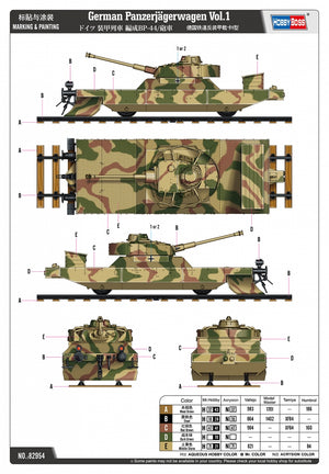 Hobby Boss 82954 German Panzerjägerwagen Vol.1 1/72 – Bild 2