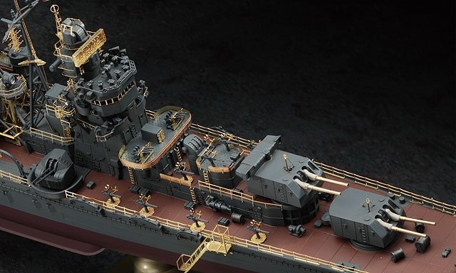 Hasegawa QG38 (72138) IJN Light Cruiser Agano Class Detail Up Parts Basic B 1/350 – zdjęcie 4